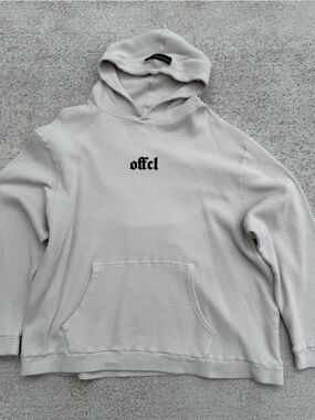 BoohooMAN Beige Waffle Knit
Oversized Hoodie Worldwide
Official 5XL